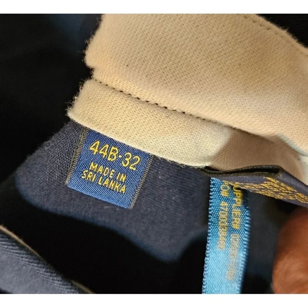 Polo Ralph Lauren Classic Straight Chino‎ Golf Blue Pants Size 42 x 31 Big Tall